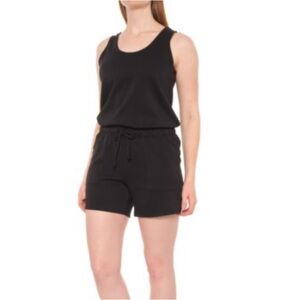 Gaiam black romper. Size XS. New with tags.